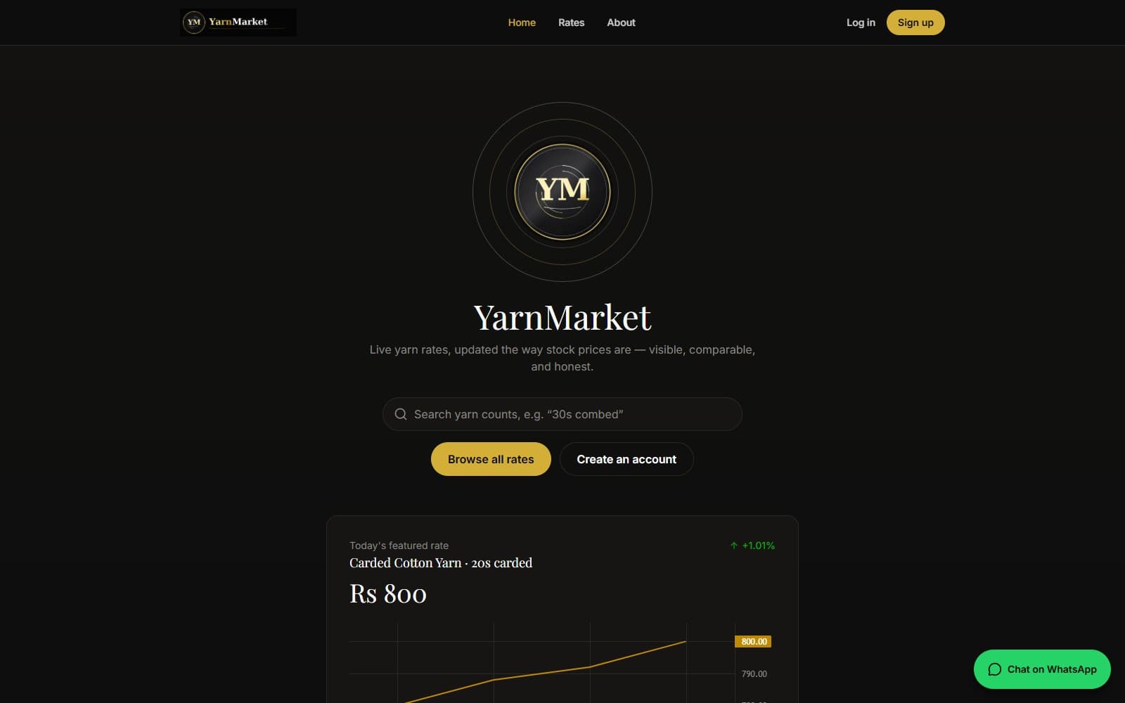 YarnMarket preview